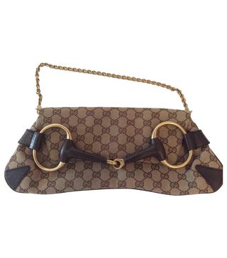 Gucci + Vintage Cloth Handbag