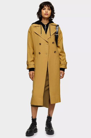 Topshop + Sand Trench Coat