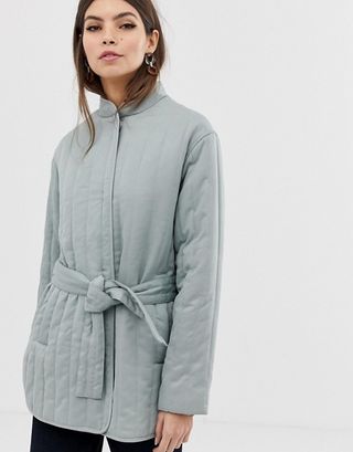 ASOS + Quilted Padded Jacket