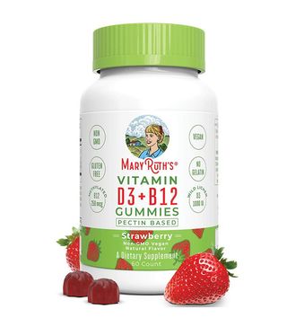 Mary Ruth's + Vegan Vitamin D3+B12 Gummies