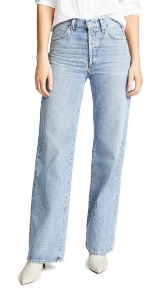 Citizens of Humanity + Annina High Rise Wide Leg Jeans