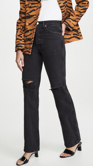 Re/Done + High-Rise Loose Jeans