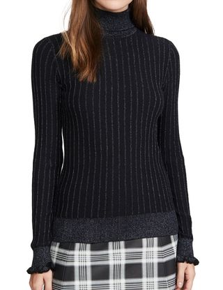 Scotch & Soda + Turtleneck Ribbed Sweater