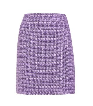 Marks and Spencer + Tweed A-Line Mini Skirt