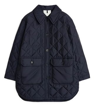 Arket + Long Quilted Jacket