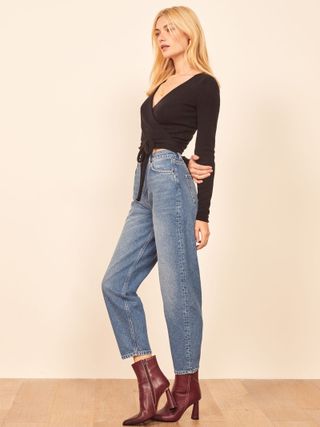 Reformation + Kris Relaxed Curve Jeans