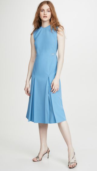 Victoria Victoria Beckham + Slit Detail Dress