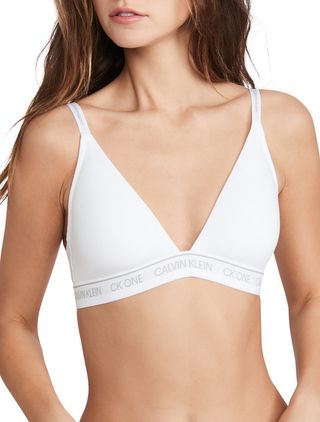 Calvin Klein Underwear + One Cotton Lightly Lined Triangle Bralette