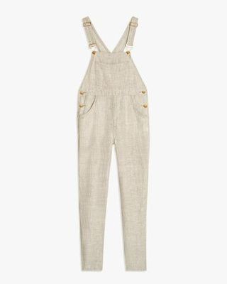 We Wore What + Basic Linen Overalls