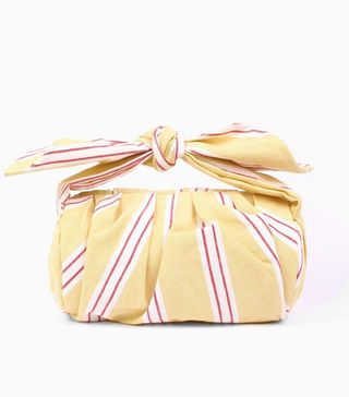 Rejina Pyo + Nane Bag Linen Yellow Stripe