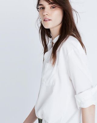 Madewell + Drapey Oversized Shirt