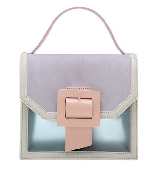 Charles & Keith + See-Through Effect Buckled Bag