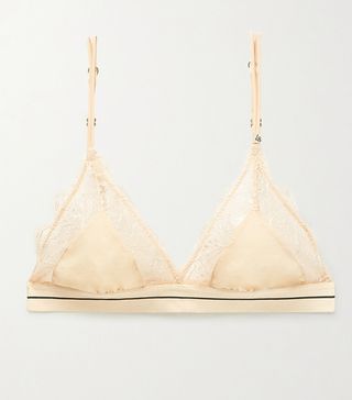 Love Stories + Love Lace and Stretch Soft-Cup Triangle Bra