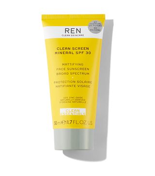 Ren Clean Skincare + Clean Screen Mineral Mattifying Face Sunscreen SPF 30