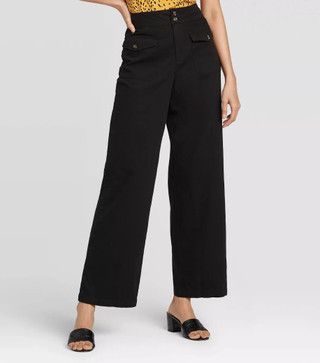 Who What Wear x Target + Mid-Rise Relaxed Trouser
