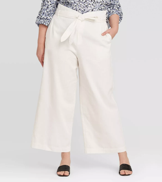Who What Wear x Target + High-Rise Flare Ankle Length Pants