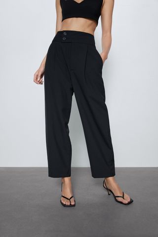 Zara + Pleated Pants