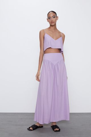 Zara + Flowy Skirt