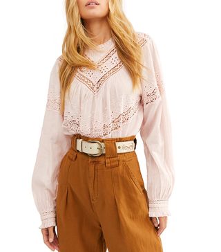 Free People + Abigail Victorian Top