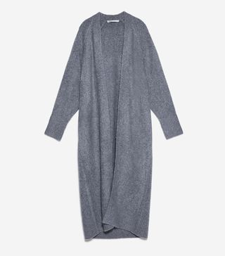 Zara + Long Knit Cardigan