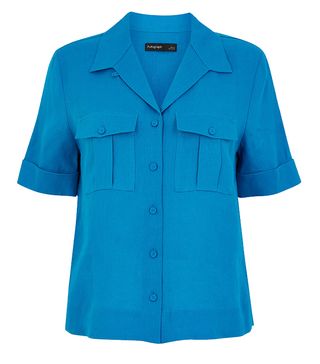 Marks and Spencer + Pure Irish Linen Short Sleeve Shirt