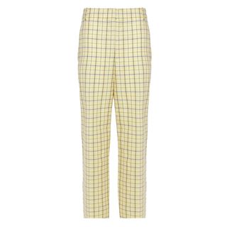 Tibi + Checked Trousers