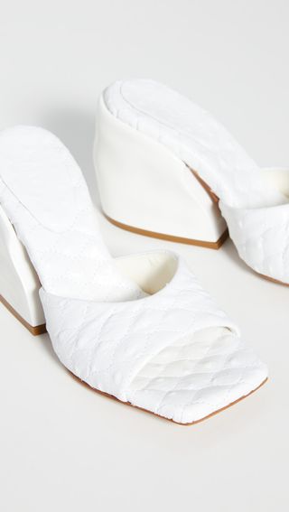 Tibi + Kenji Quilted Sandals