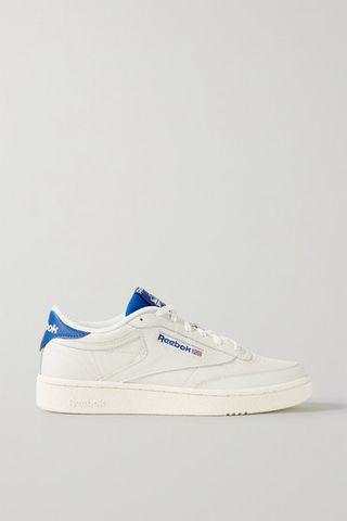 Reebok + Club C Leather and Mesh Sneakers