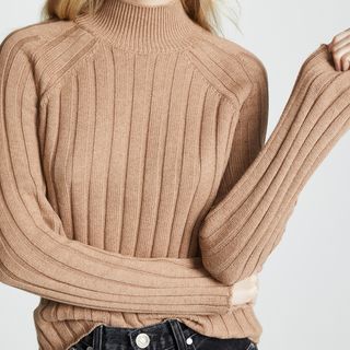 Bop Basics + Wide Rib Turtleneck Sweater