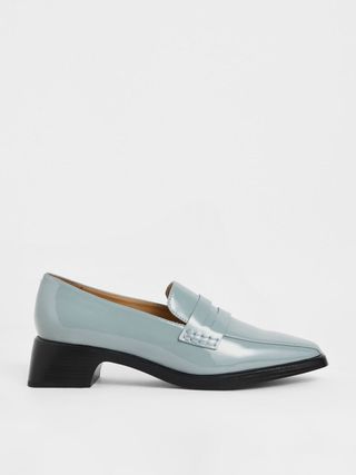 Charles & Keith + Patent Loafers