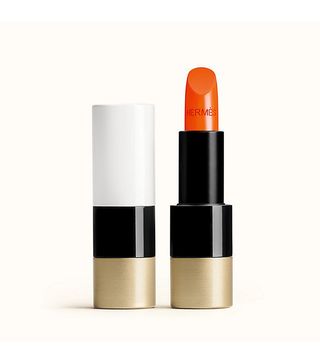 Hermès + Rouge Hermes Satin Lipstick in Orange Boîte