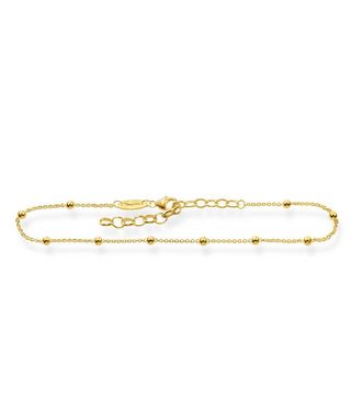 Thomas Sabo + Ankle Chain Dots Gold