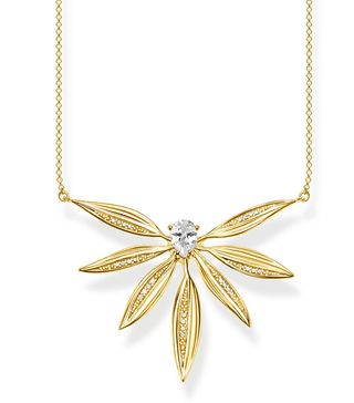 Thomas Sabo + Necklace Leaves Gold