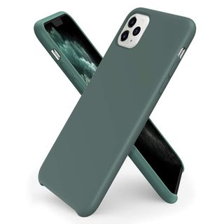 Ornarto + Liquid Silicone Case for iPhone 11 Pro Max
