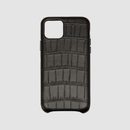 The Daily Edited + Black Mock Croc Wrap iPhone 11 Pro Max Case