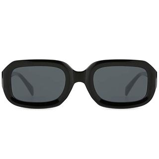 Modesoda + Vintage Square Frame Sunglasses