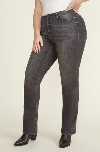 Warp + Weft + Slim Bootcut Jeans
