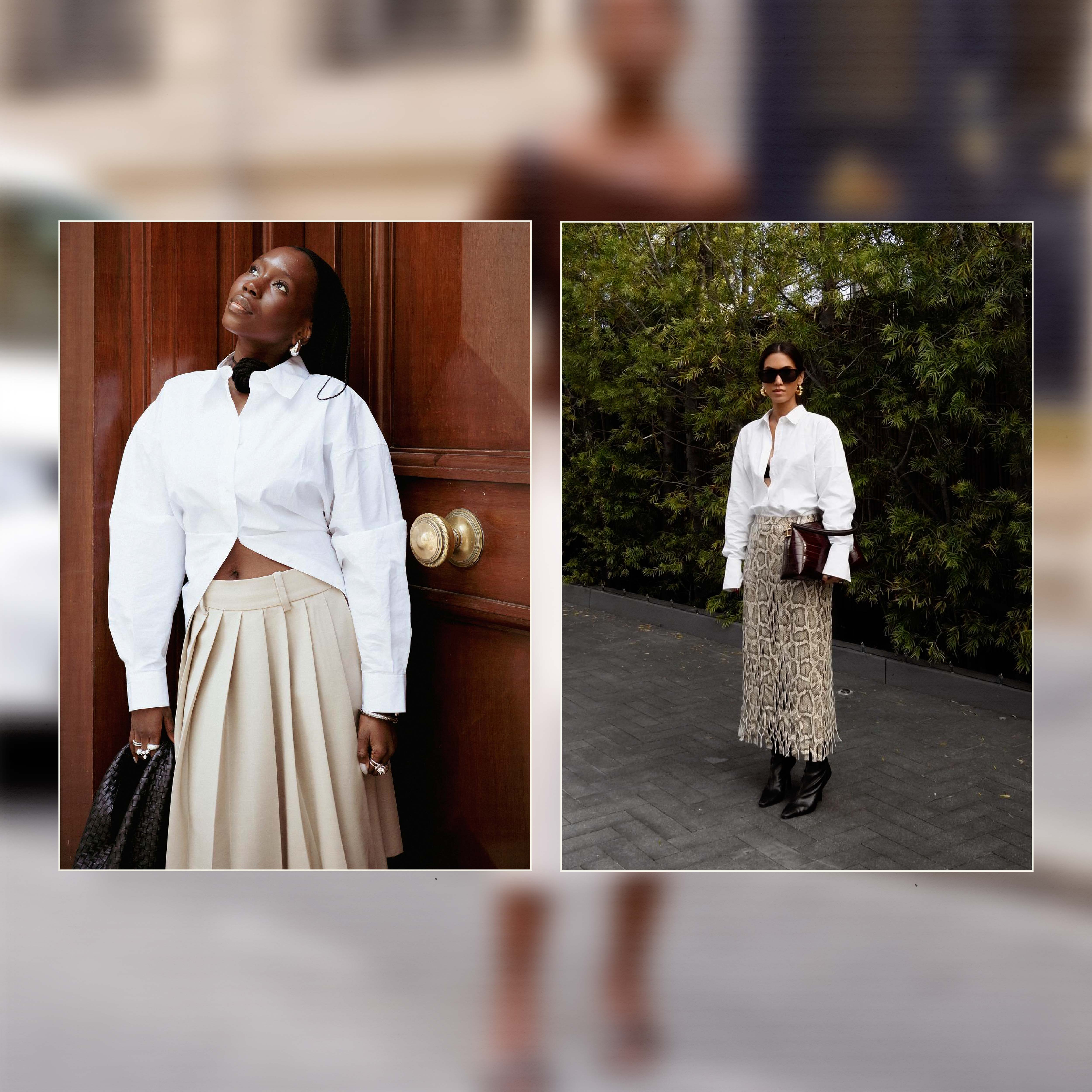 12 Midi-Skirt Outfits That Are Simple But Chic