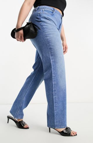 Asos Design + Slim Straight Leg Jeans