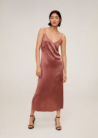 Mango + Satin Gown