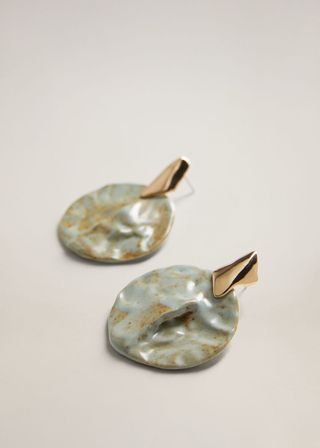 Mango + Ceramic Earrings