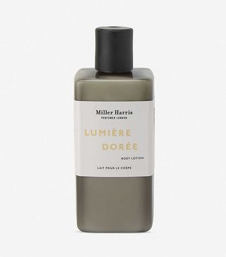 Miller Harris + Lumière Dorée body lotion