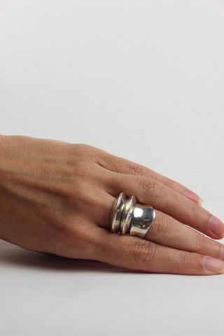 Sophie Buhai + Disc and Dimple Ring Set
