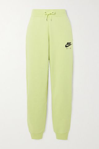 Nike + Neon Printed Cotton-Blend Jersey Track Pants
