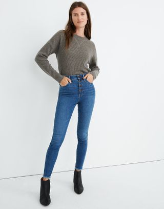 Madewell + 10 High-Rise Skinny Jeans