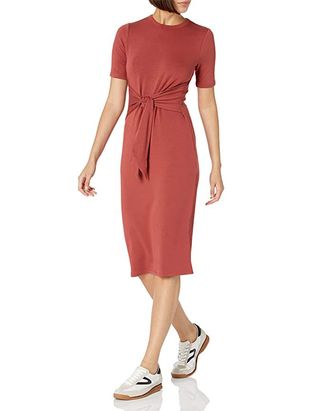 Daily Ritual + Supersoft Terry Relaxed-Fit Short-Sleeve Dress