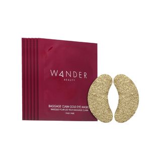 Wander + Baggage Claim Gold Eye Masks