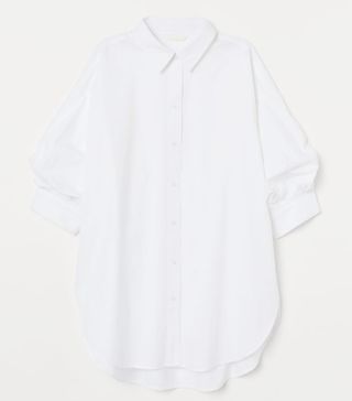 H&M + Short-Sleeved Cotton Shirt