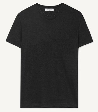 Ninety Percent + Linen-Jersey T-shirt