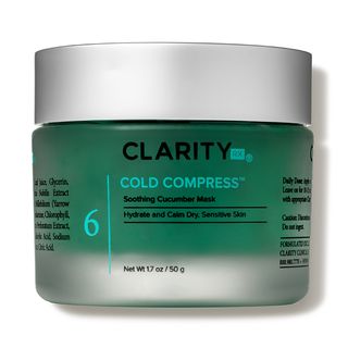 ClarityRx + Cold Compress Soothing Cucumber Mask